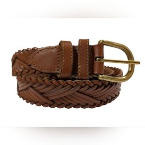 Fossil Braided Leather Belt